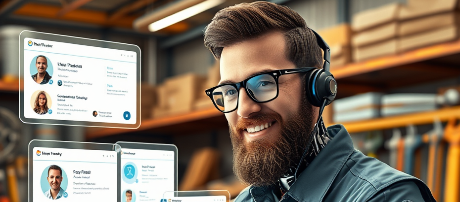 ai kundebehandler servicebedrift