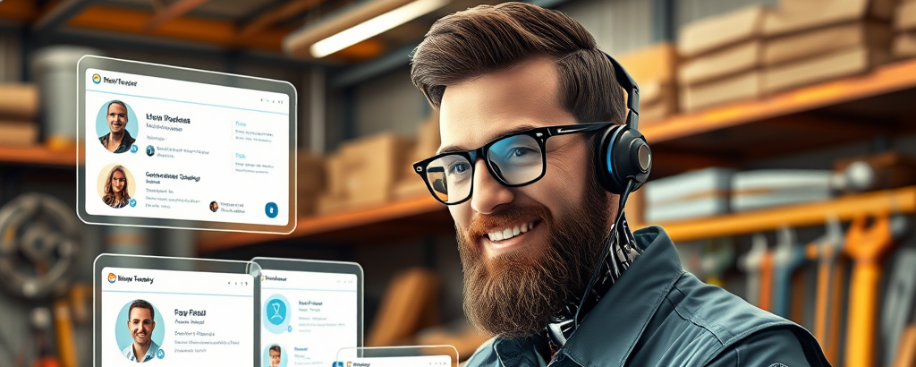 ai kundebehandler servicebedrift