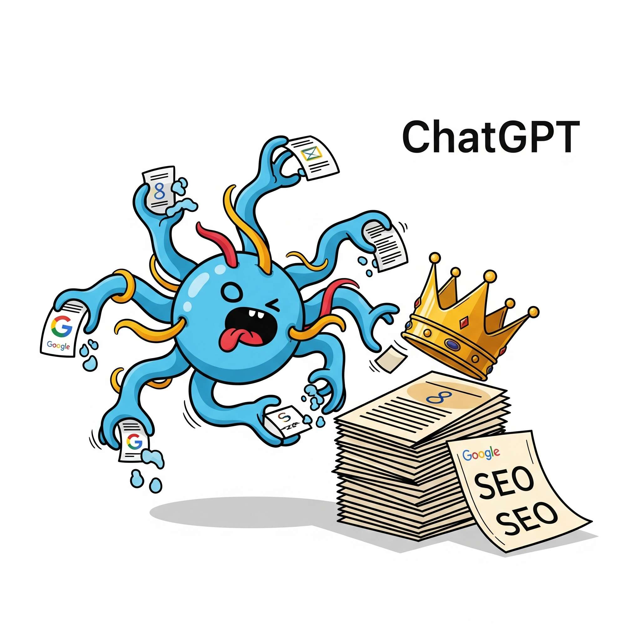 chatgpt lever av google resultater